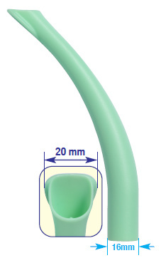 Końcówki ssaka 16 mm średnie 10 szt.