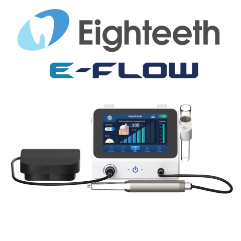 EIGHTEETH E-Flow Komputerowy system podawania znieczuleń