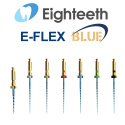 EIGHTEETH Pilnik endodontyczny E-FLEX Blue