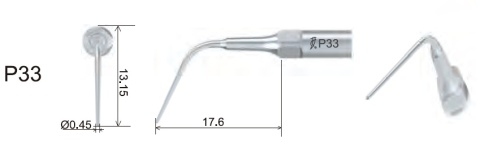 Końcówka do skalera P33 SPECIAL Końcówka do skalera P33 SPECIAL