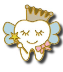 PRZYPINKA PIN ZĄBEK WRÓŻKA