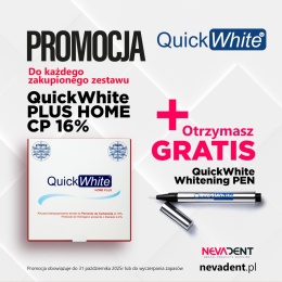 QuickWhite HOME PLUS CP 16% - system do wybielania 10 strzykawek