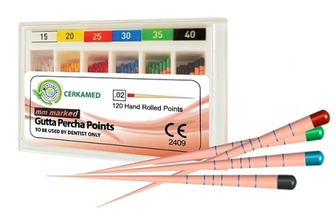 Gutaperka Cerkamed Taper .06 60szt.