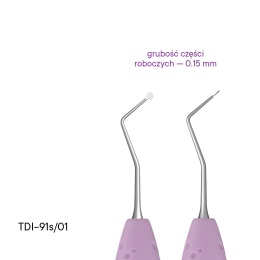 MEDDINS Upychadło do nici retrakcyjnych Typ 1 0,15mm by Maxim Belograd GENESIS SIlikon