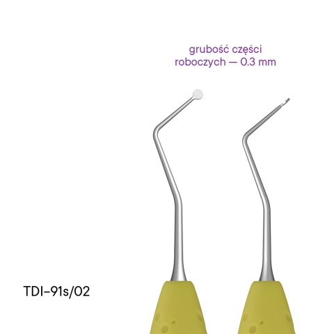 MEDDINS Upychadło do nici retrakcyjnych Typ 2 0,3mm by Maxim Belograd GENESIS Silikon